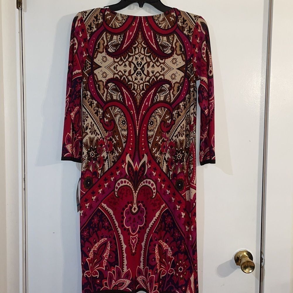 New With Tags Tiana B. Colorful Dress Boho Women’s Size 4 - Picture 6 of 9
